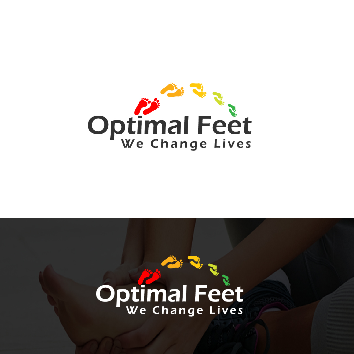 Logo Design by Deziners Zone for Optimal Feet, LLC | Design #25283539