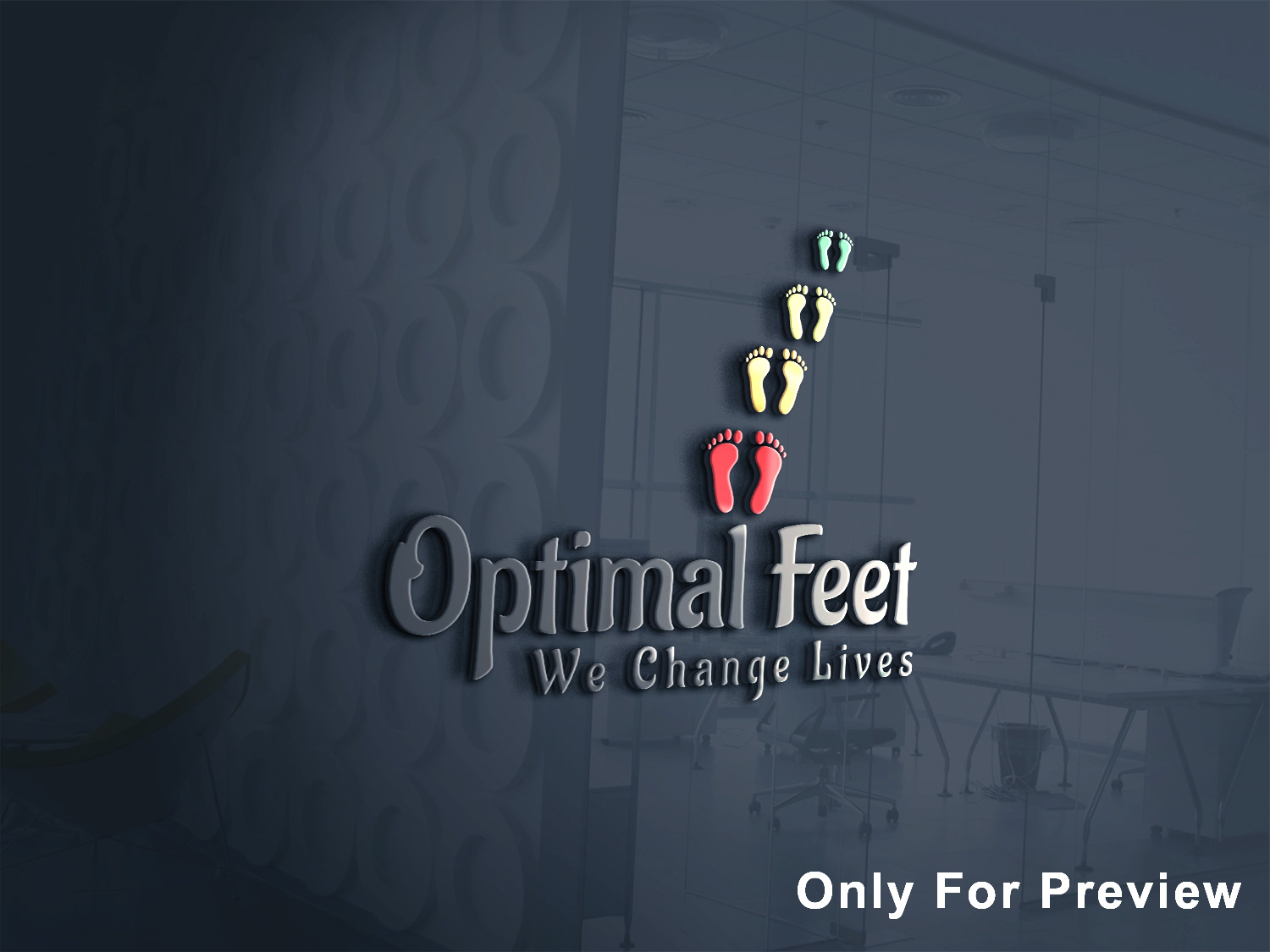 Logo Design by Deziners Zone for Optimal Feet, LLC | Design #25291462