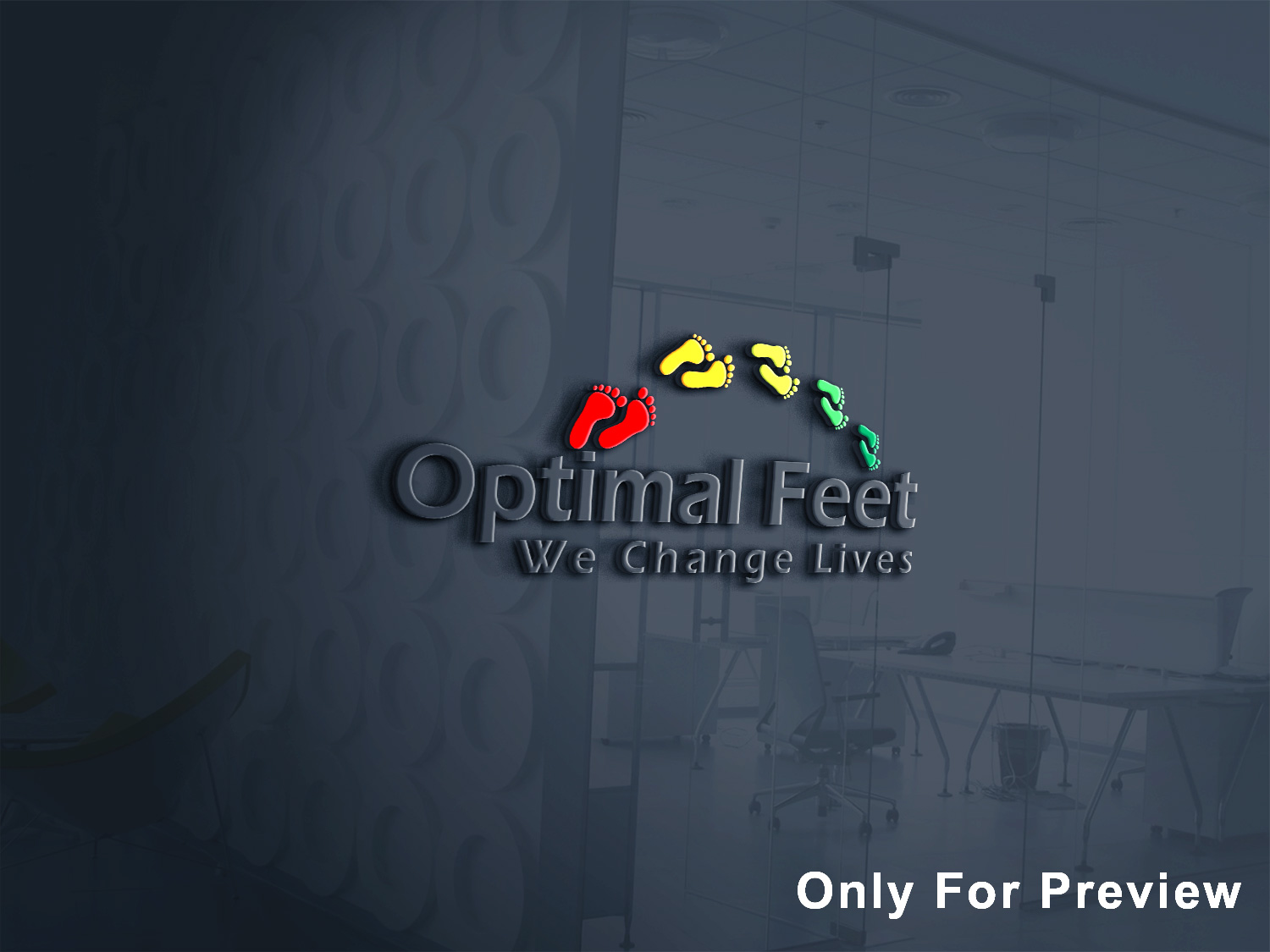 Diseño de Logo por Deziners Zone para Optimal Feet, LLC | Diseño #25381703