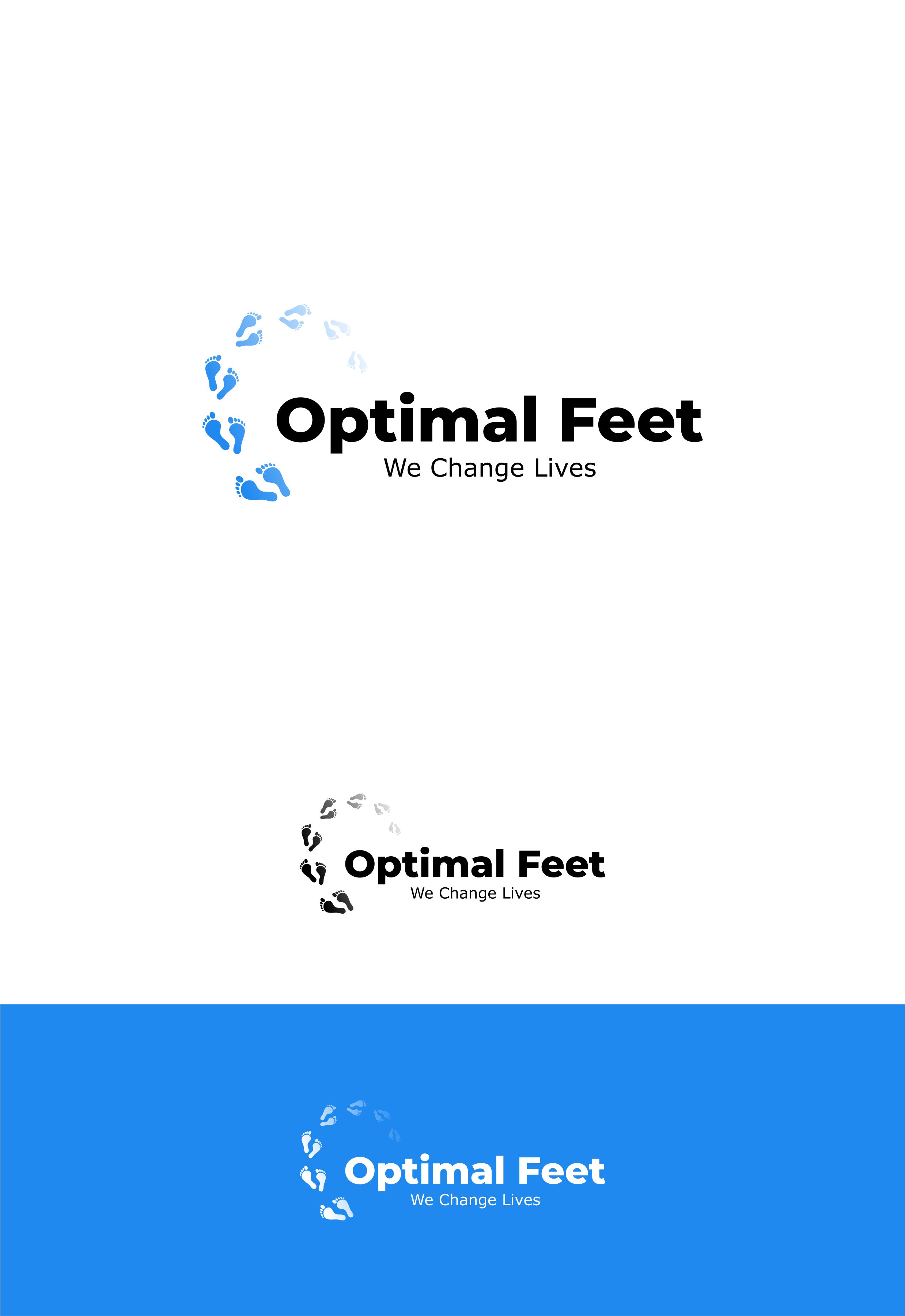 Logo-Design von ace_art™ für Optimal Feet, LLC | Design #25280258