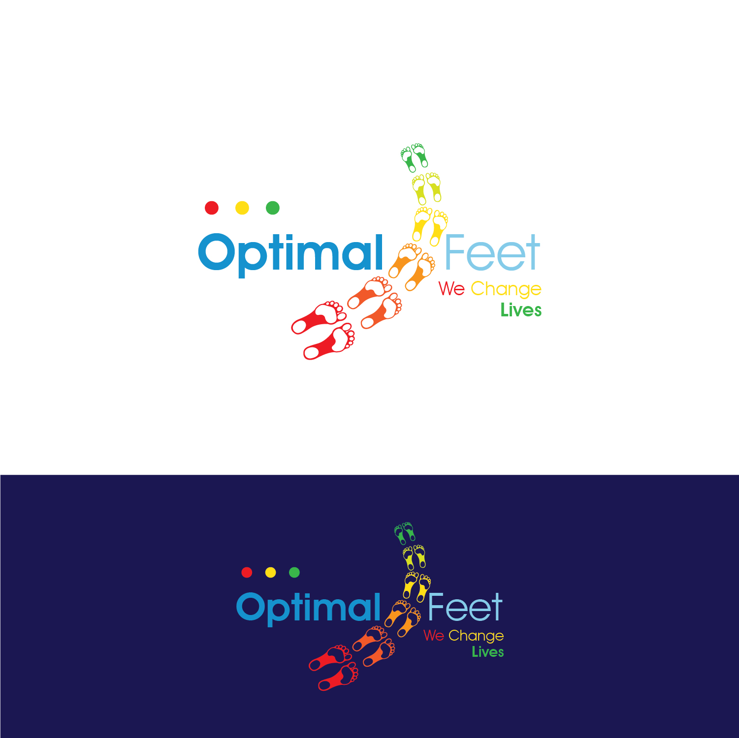 Logo Design by Maxo-Biz for Optimal Feet, LLC | Design #25285060