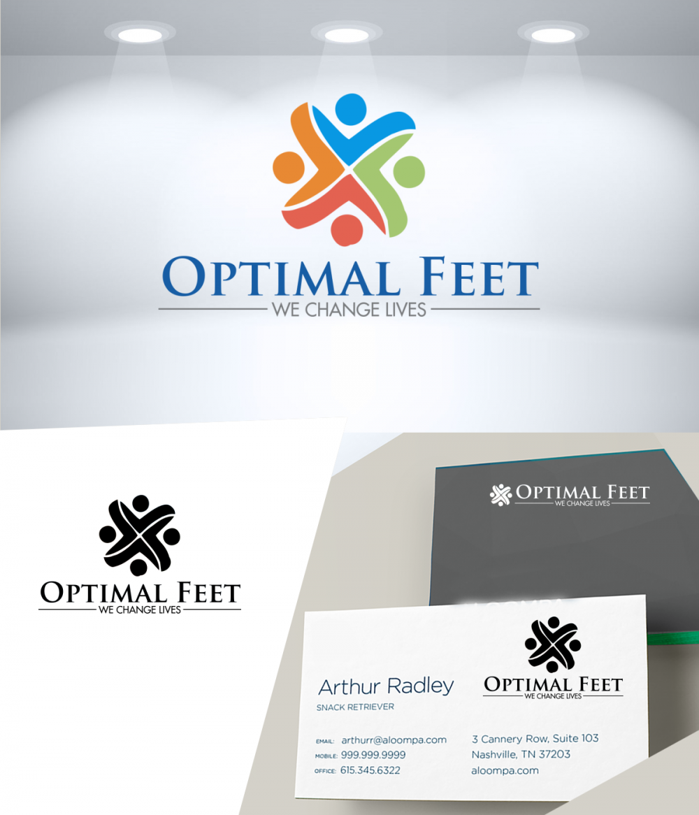 Diseño de Logo por bujanganss para Optimal Feet, LLC | Diseño #25293828