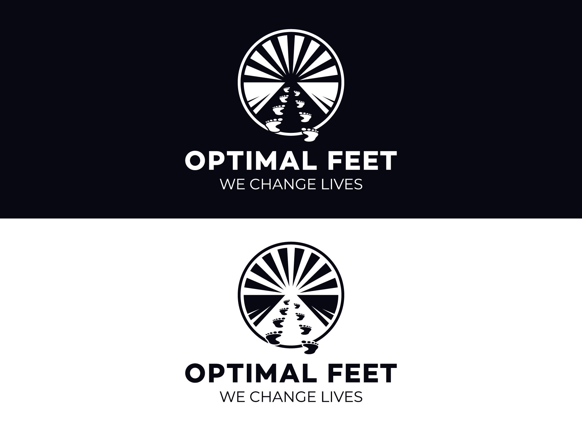 Logo Design by artcircles for Optimal Feet, LLC | Design #25316731