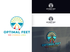 Logo Design by artcircles for Optimal Feet, LLC | Design #25321570