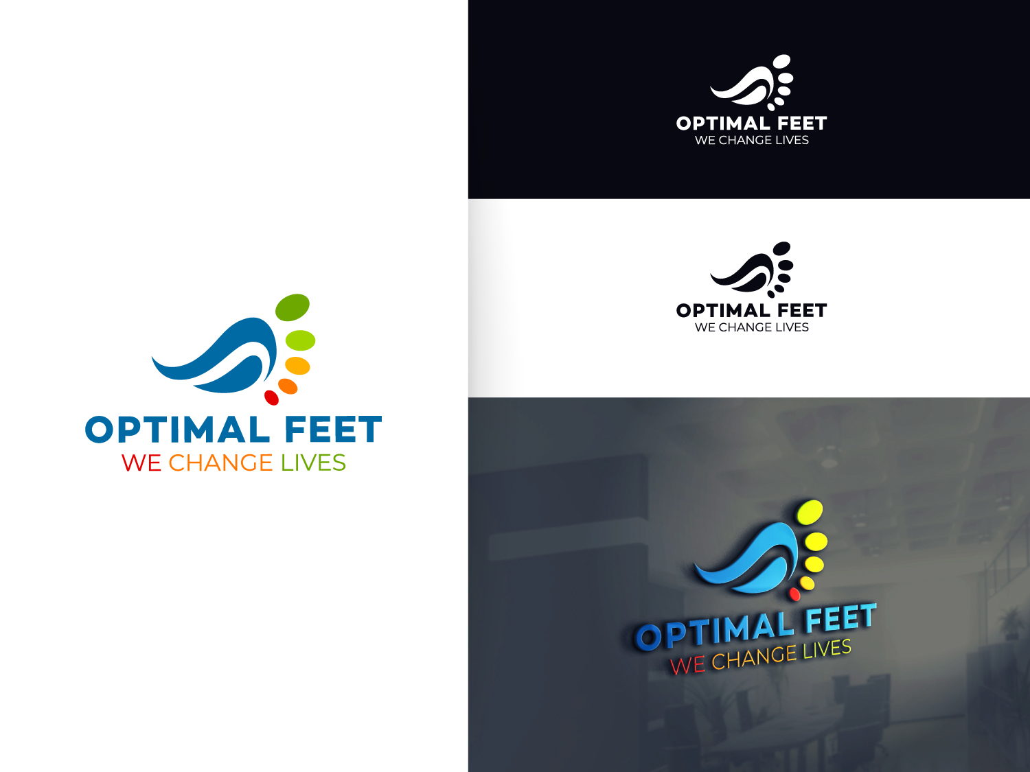 Logo Design by artcircles for Optimal Feet, LLC | Design #25333299