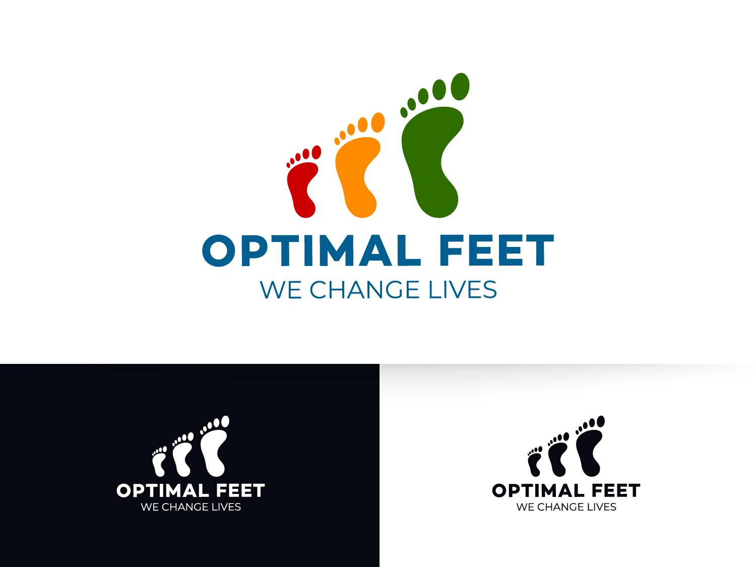 Logo Design by artcircles for Optimal Feet, LLC | Design #25380534