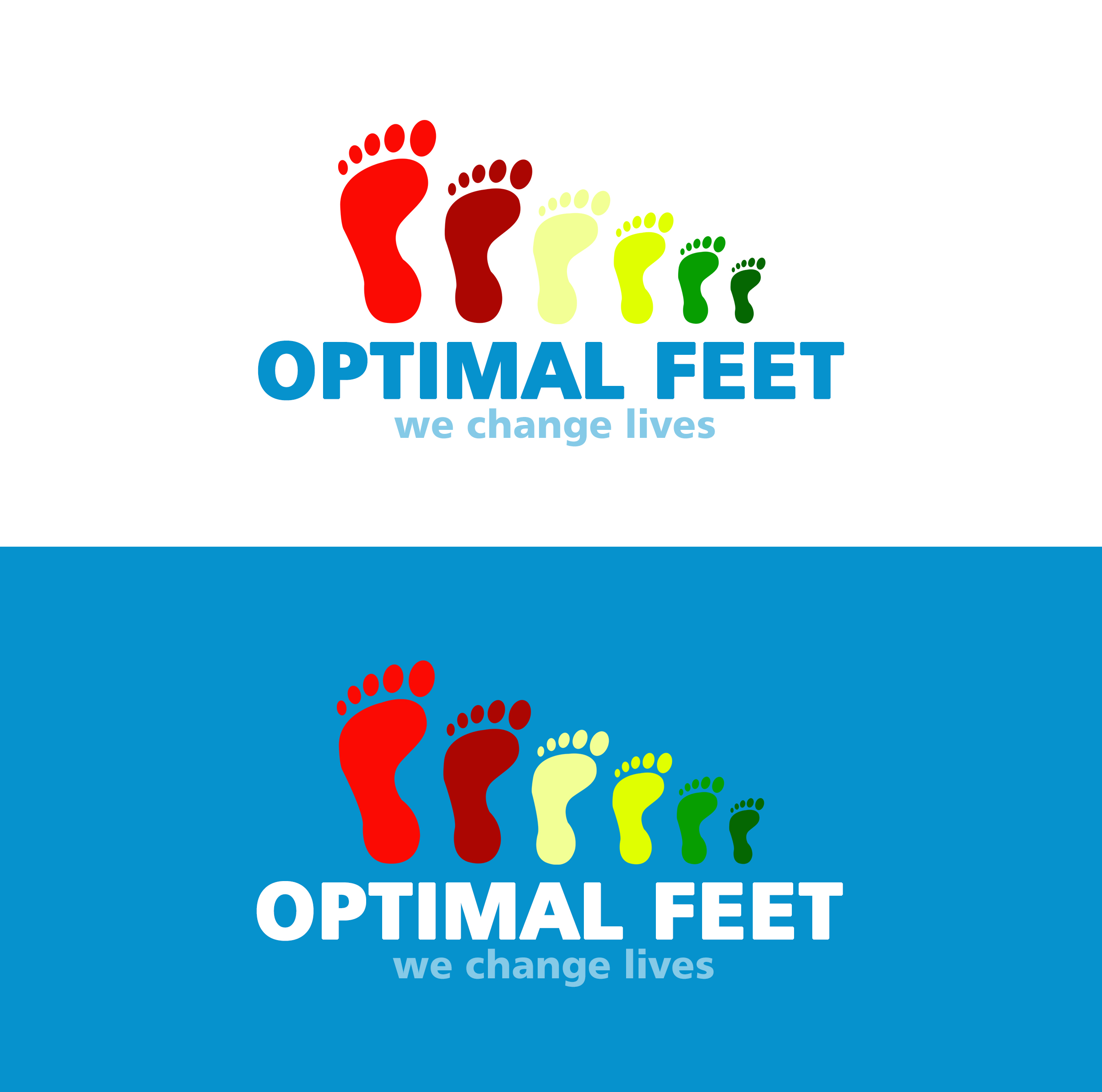 Logo Design by Rapiyudi for Optimal Feet, LLC | Design #25316298
