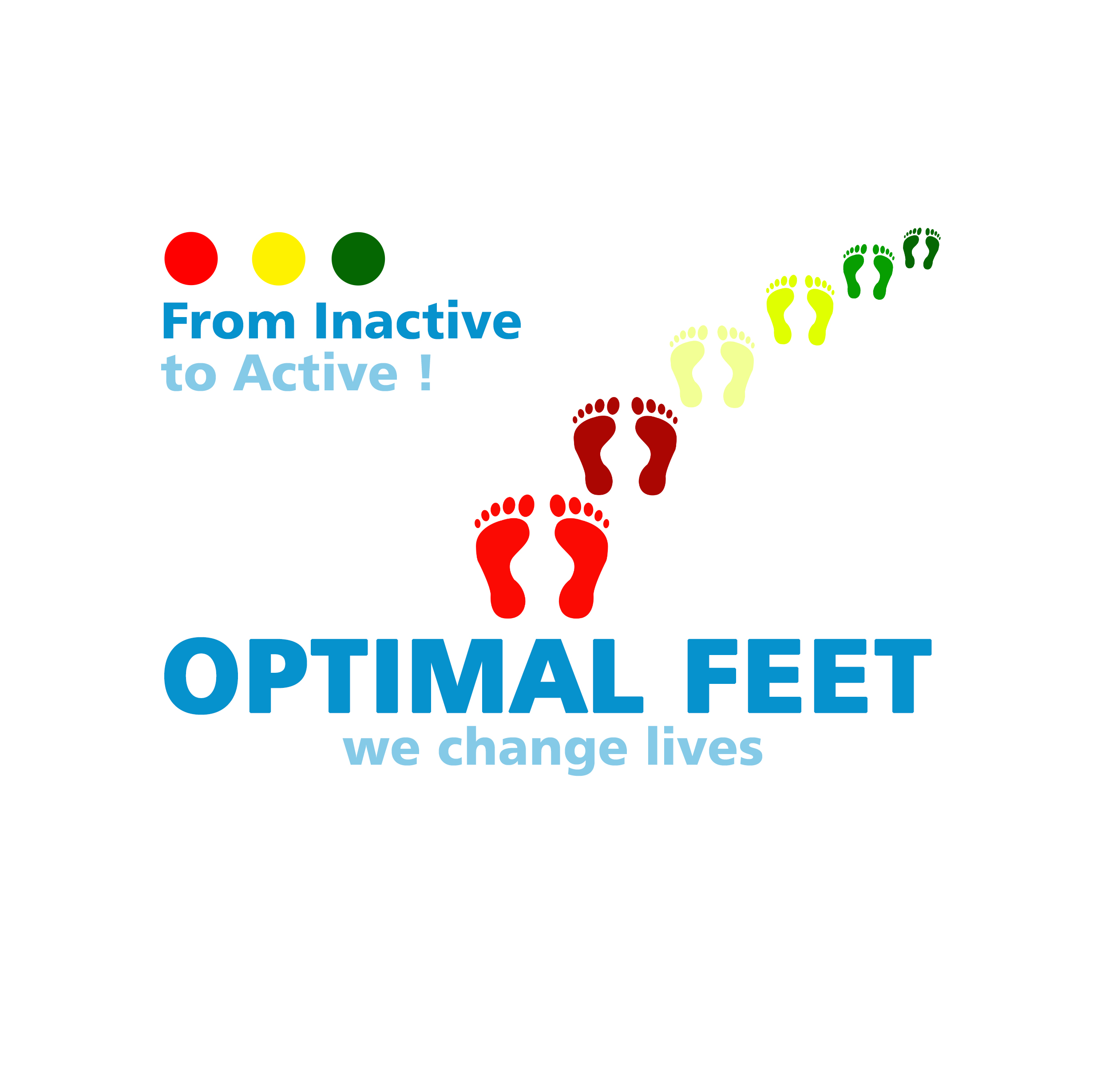 Diseño de Logo por Rapiyudi para Optimal Feet, LLC | Diseño #25316299
