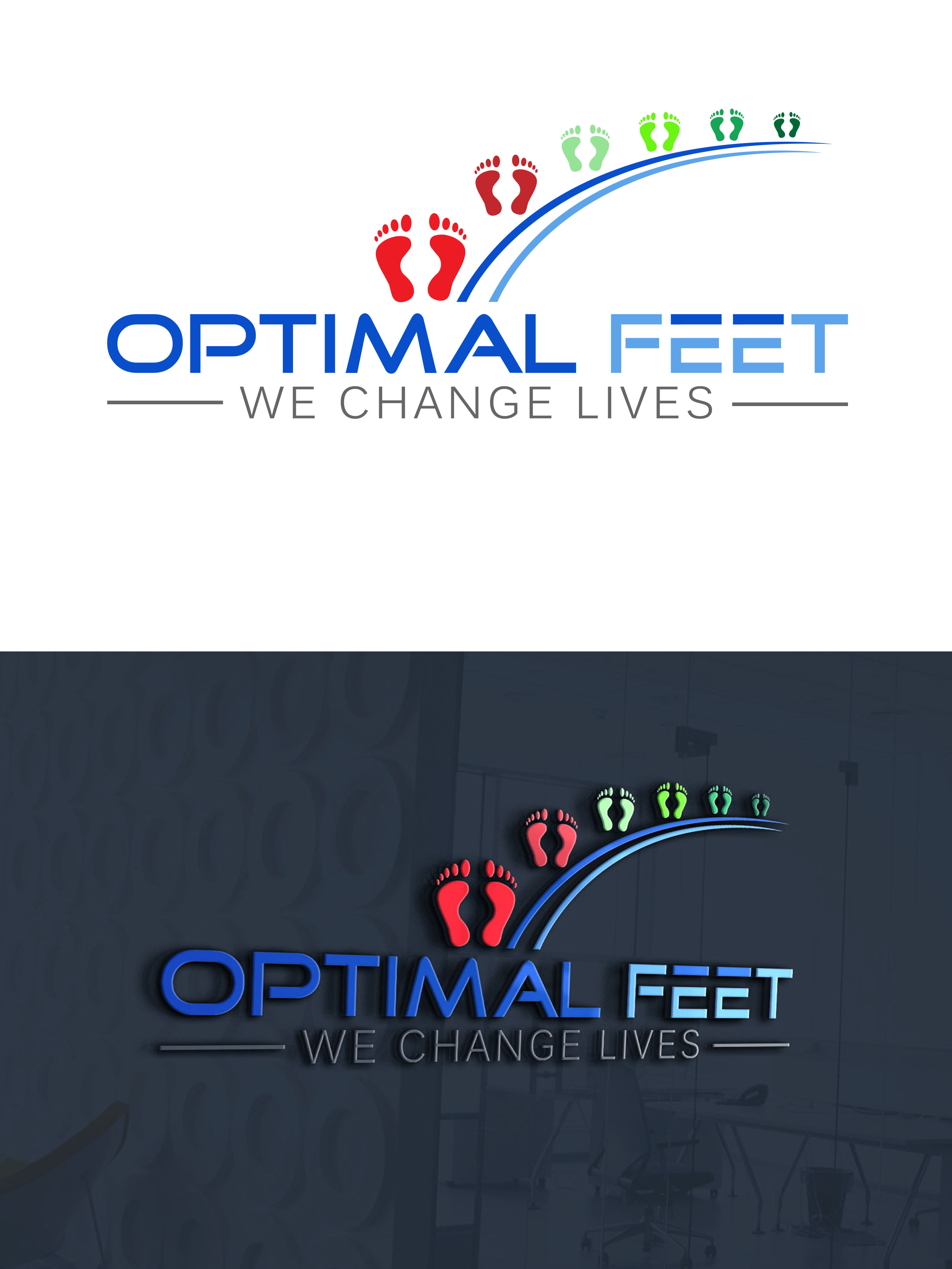 Design de Logo par VanR pour Optimal Feet, LLC | Design #25323466