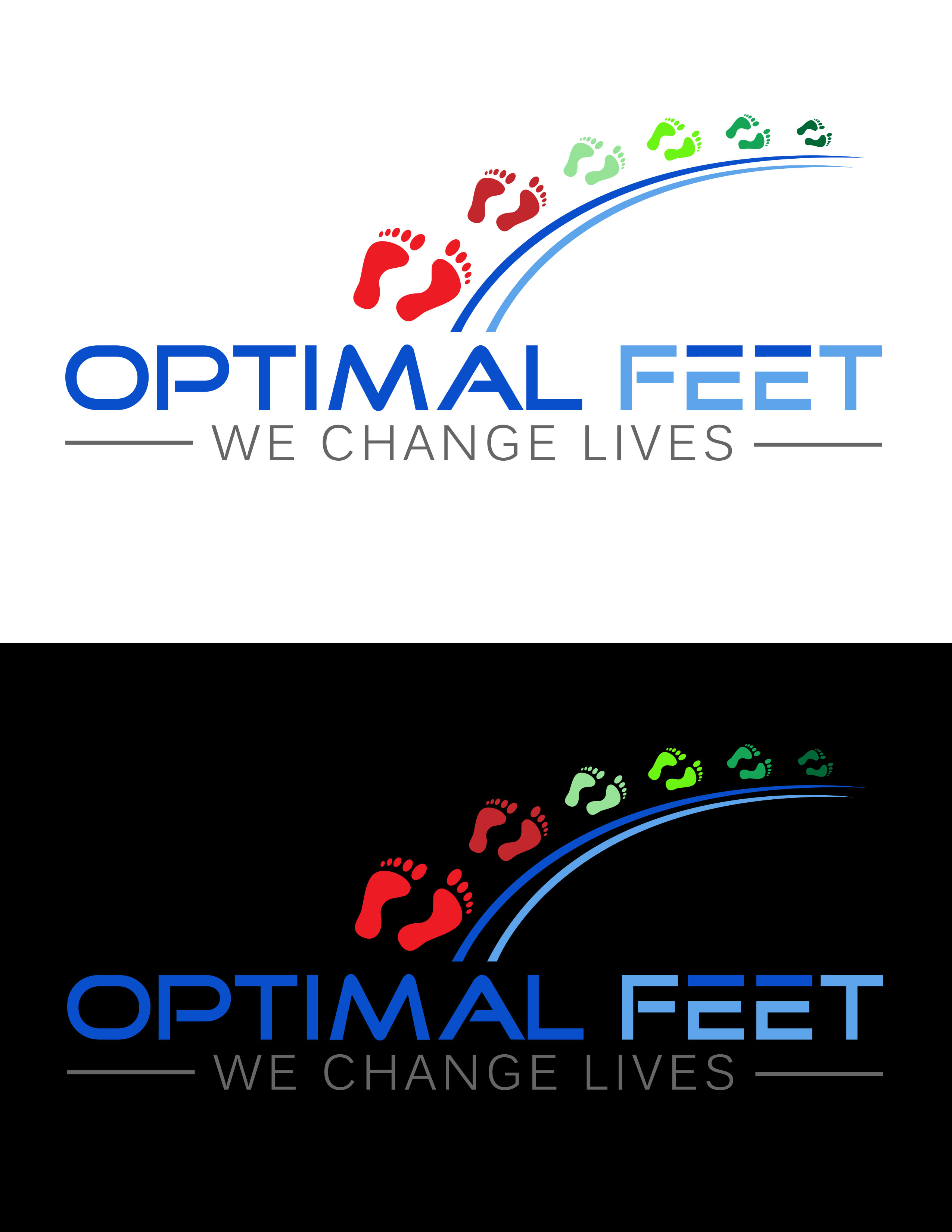 Logo Design by VanR for Optimal Feet, LLC | Design #25323596