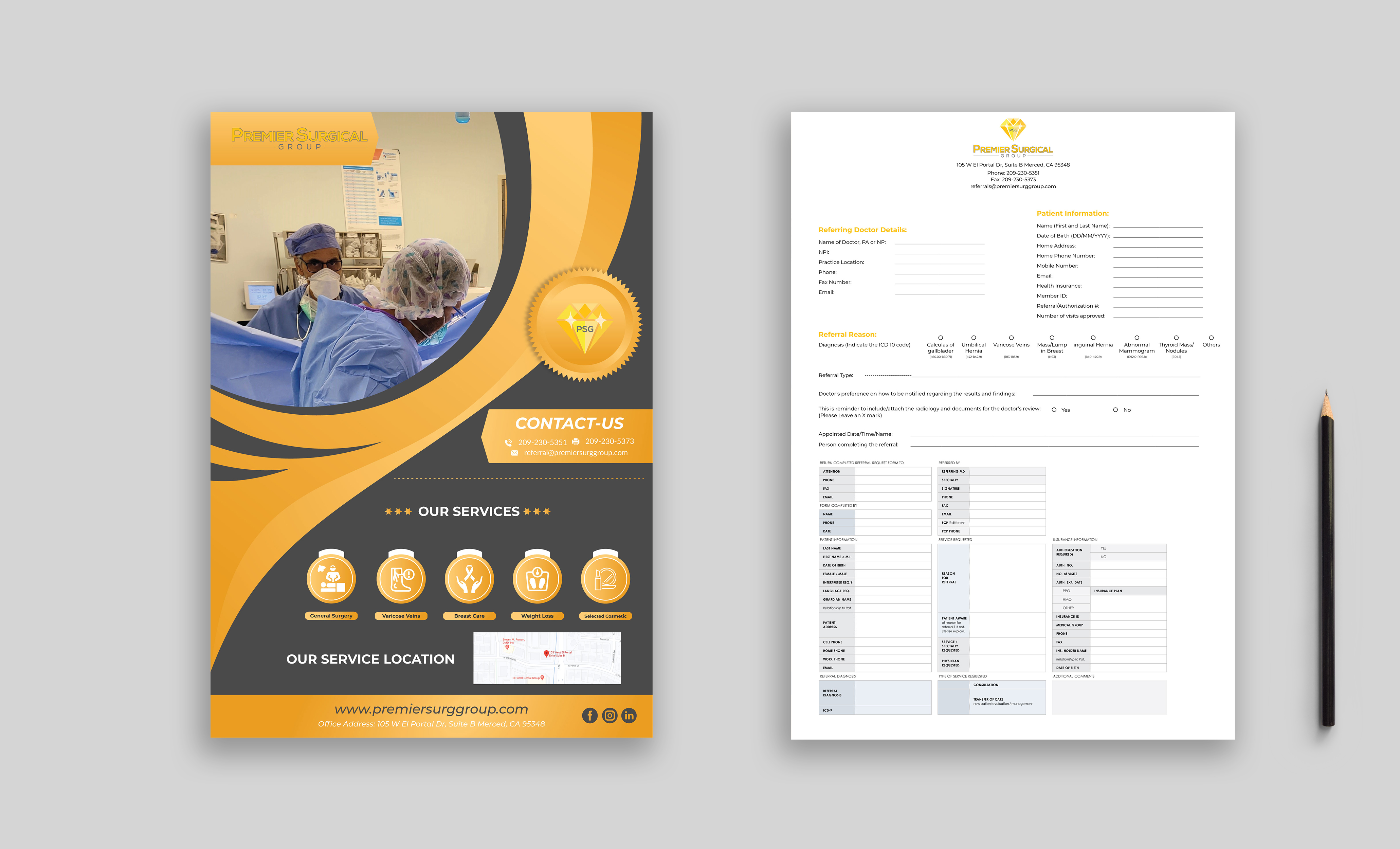 Graphic Design by Musa. A for Premier Surgical Corporation | Design #25362821