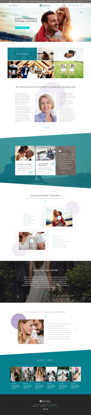 Website Refresh Needed - Large Couples Therapy Group | Web Design by AVROM