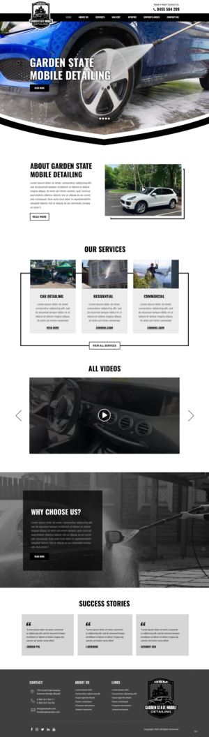 Web Design by pb for this project | Design: #25285141