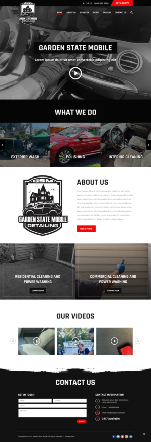 Web Design by pb for this project | Design: #25285142