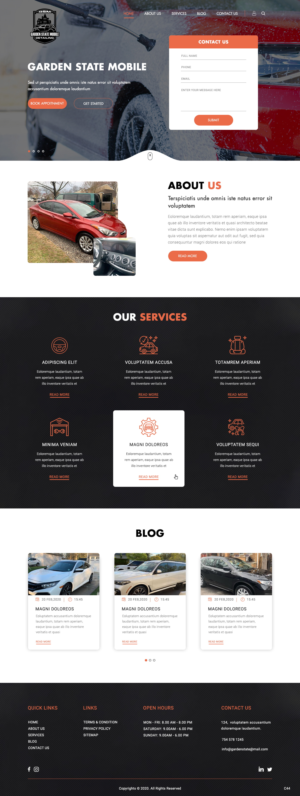 Web Design by pb for this project | Design: #25285152
