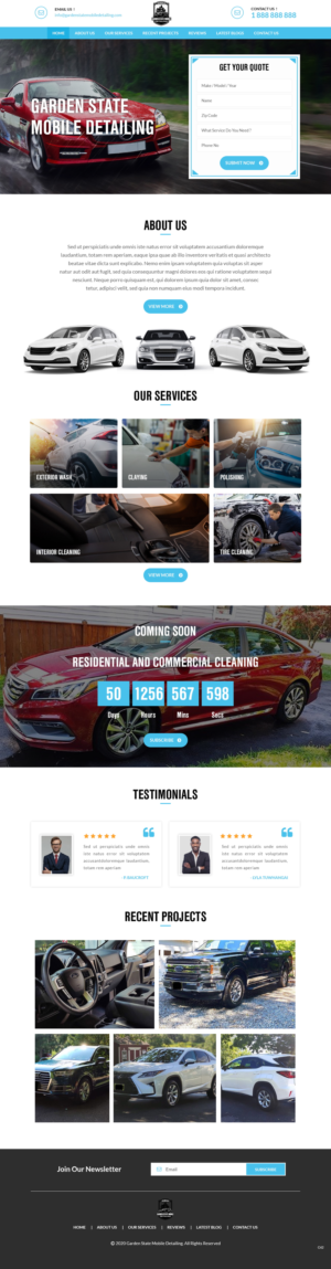 Web Design by pb for this project | Design: #25285153