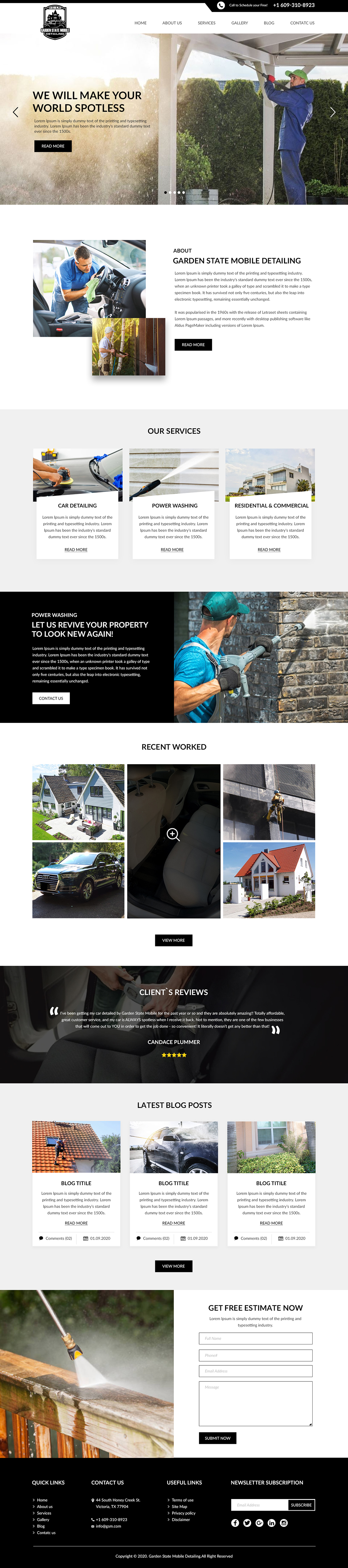 Web Design by bdesigner9 for this project | Design #25309690