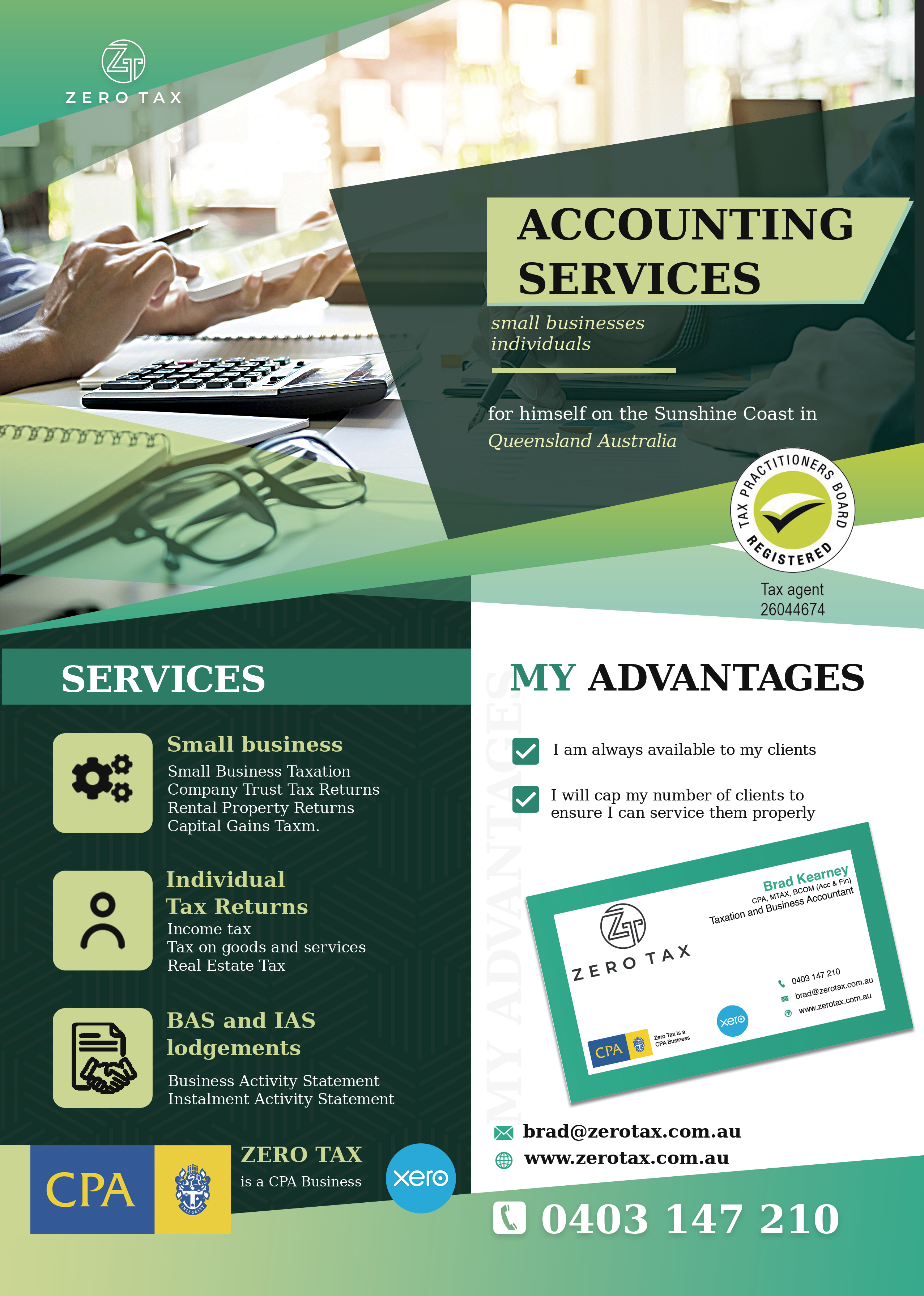 Design de Flyer par tanya_gaysina59 pour Zero Tax | Design #25311106