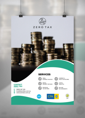 Flyer-Design von Deziners Zone für Zero Tax | Design: #25285993