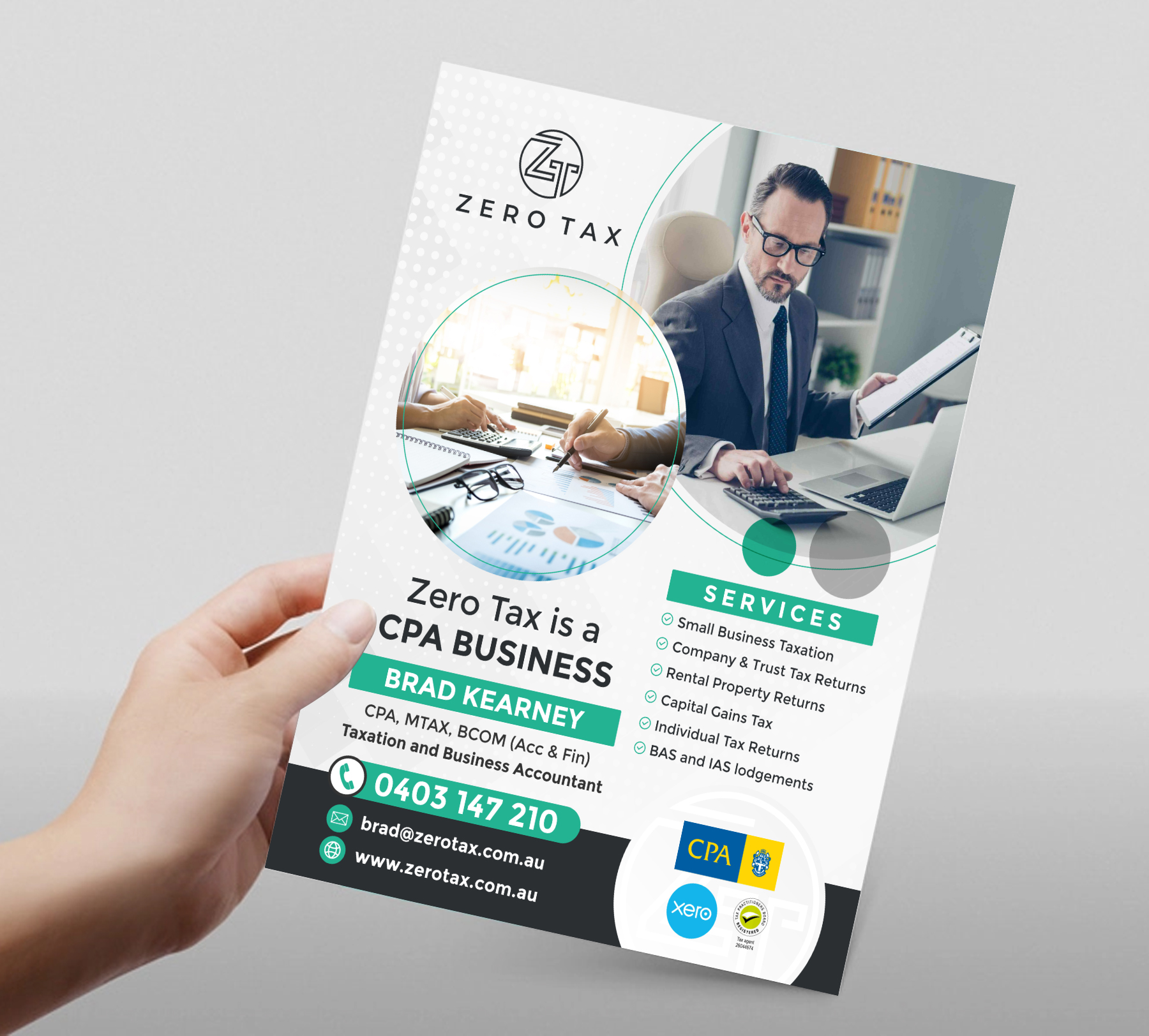 Flyer Design by ecorokerz for Zero Tax | Design #25282012