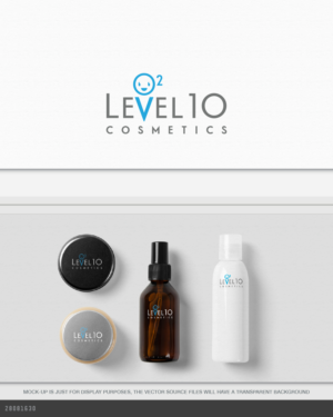 Level 10 cosmetics o2 | Logo Design by AD-X