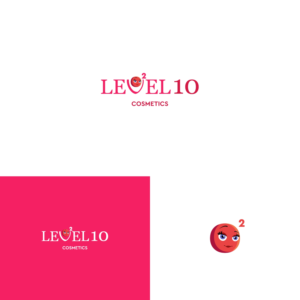 Level 10 cosmetics o2 | Diseño de Logo por Omee