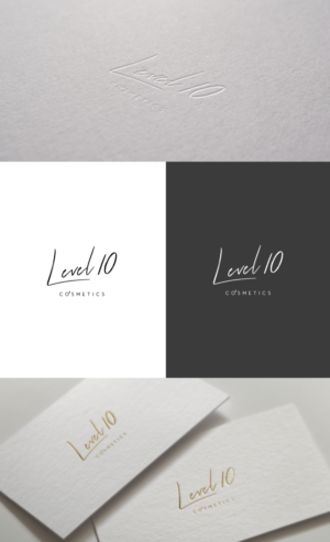 Level 10 cosmetics o2 | Diseño de Logo por GLDesigns