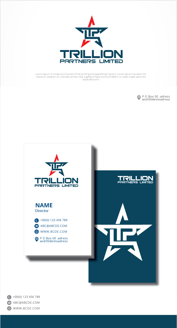 Diseño de Logo por graphicevolution para Trillion Partners Limited | Diseño #25281726