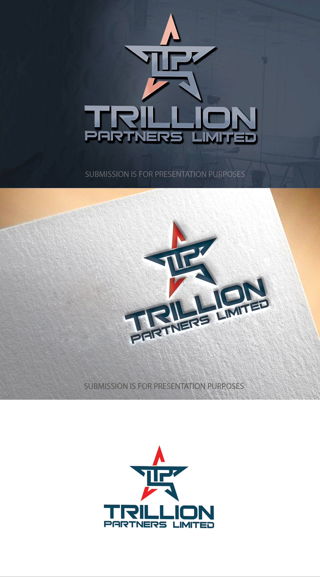 Logo-Design von graphicevolution für Trillion Partners Limited | Design #25281733