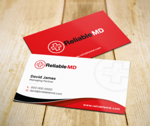 Reliable MD - Sleep Medicine Specialist - Business Cards | Diseño de Tarjeta de Presentación por Tilt