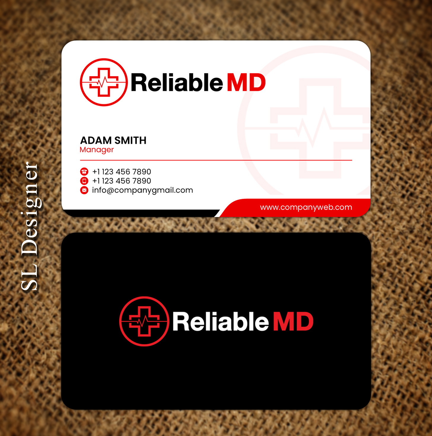 Business Card Design by SL Designer for this project | Design #25286592