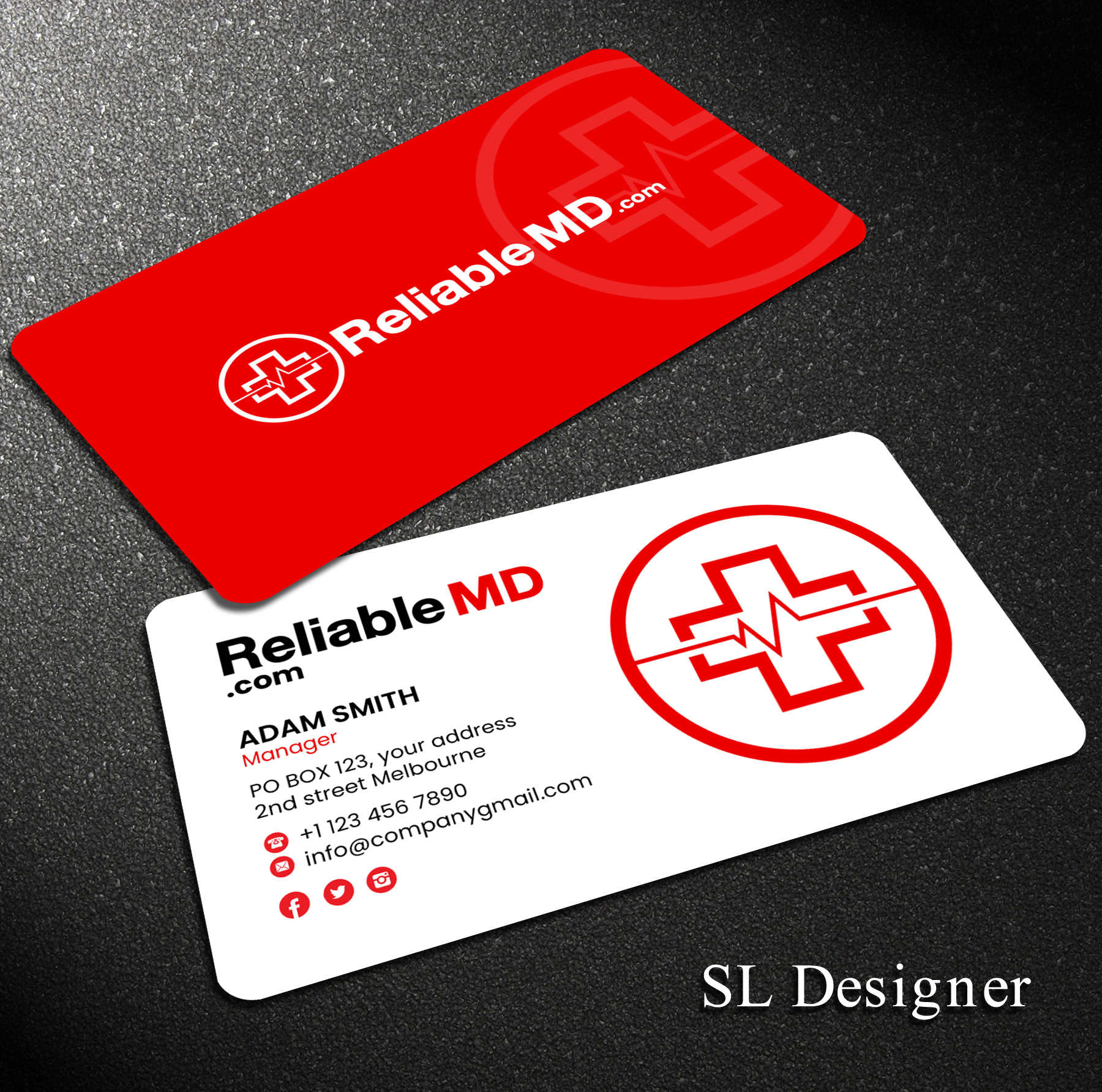 Business Card Design by SL Designer for this project | Design #25290815