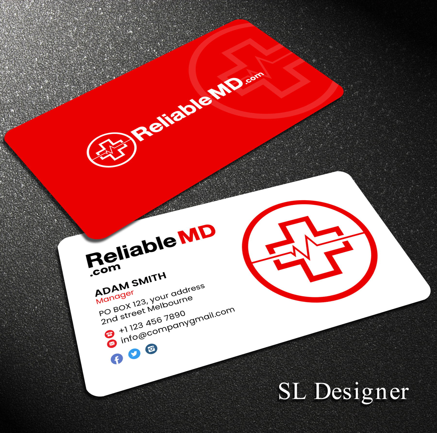 Business Card Design by SL Designer for this project | Design #25290816