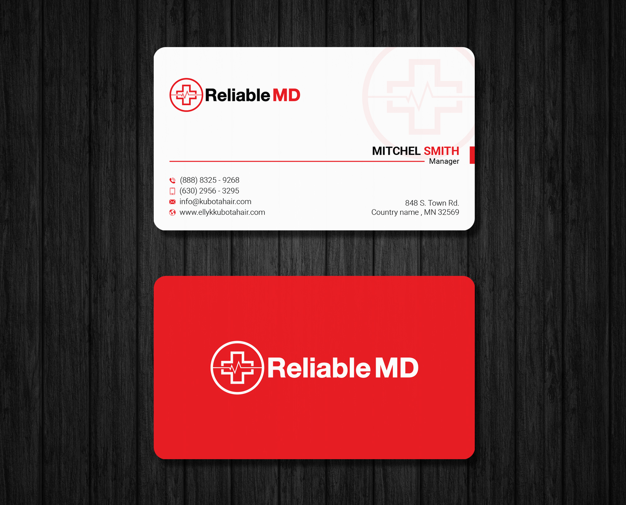 Business Card Design by Ekramul Hossen 2 for this project | Design #25288862