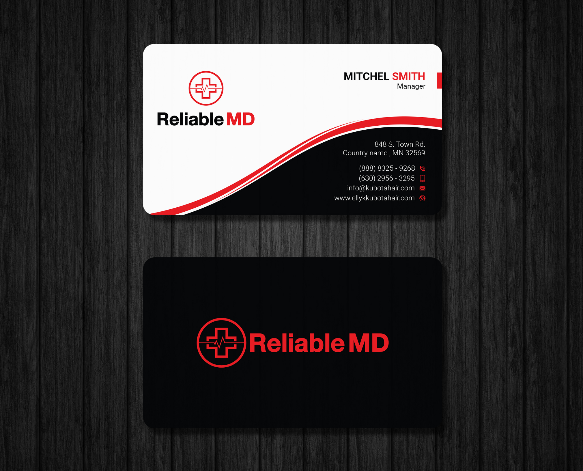 Business Card Design by Ekramul Hossen 2 for this project | Design #25288879
