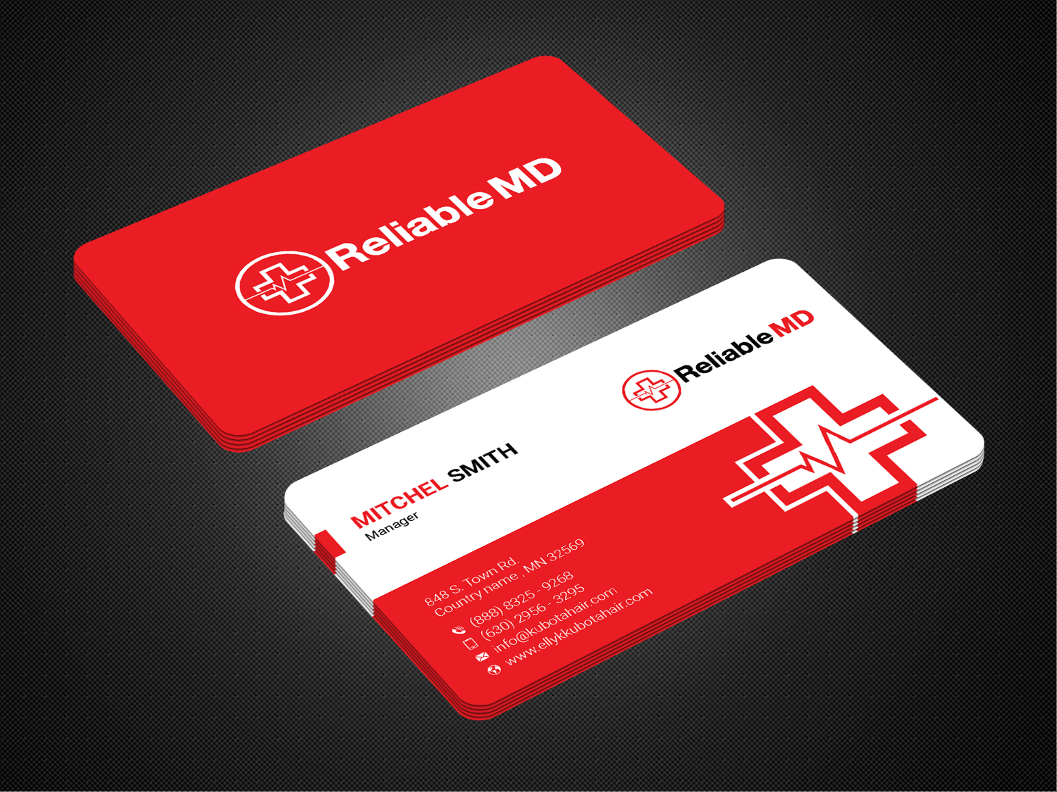 Business Card Design by Ekramul Hossen 2 for this project | Design #25290061