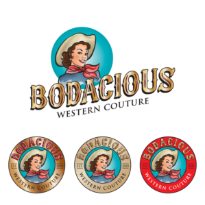 Bodacious Western Couture | Logo-Design von Samantha Ward Design