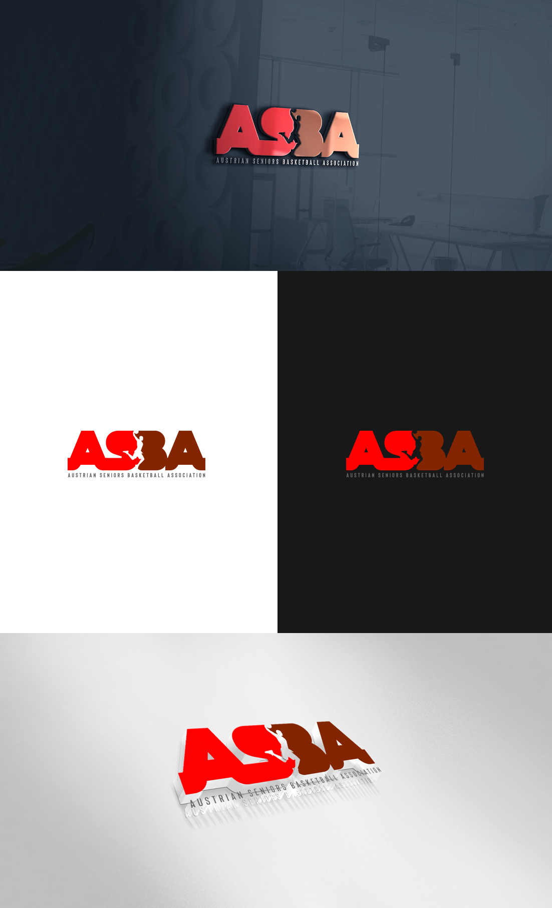 Logo Design by GLDesigns for seniorenbasketball.at | Design #25286404