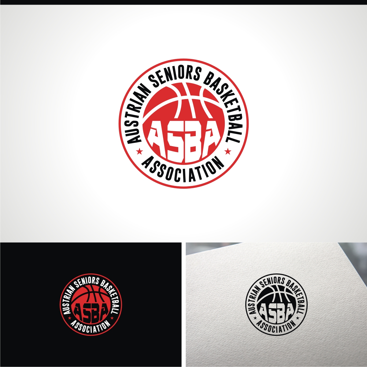 Logo Design by e-graphics for seniorenbasketball.at | Design #25310673