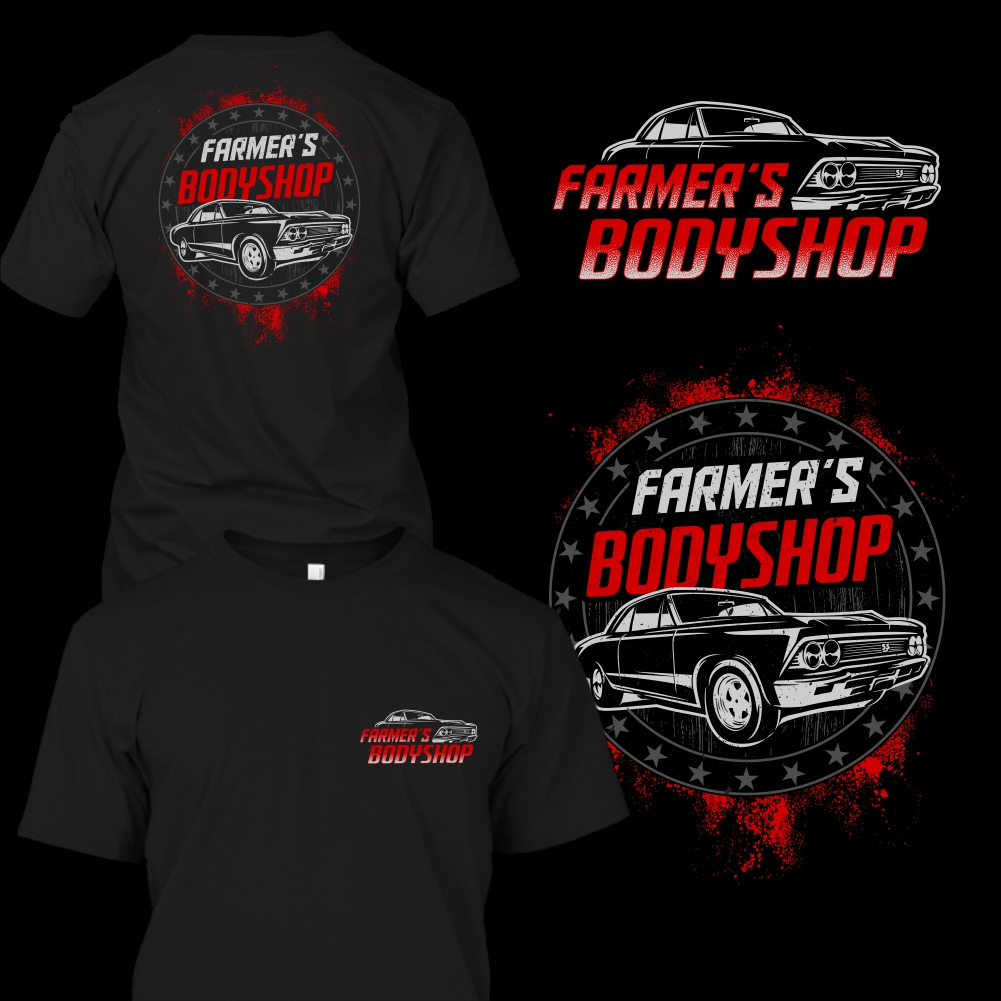 T-shirt Design by 2ndfloorharry for Jim Yarger's Body Shop | Design #25290141