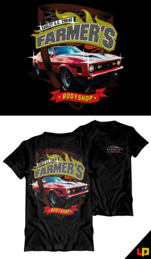 Diseño de Camiseta por Uprinteez para Jim Yarger's Body Shop | Diseño: #25290203