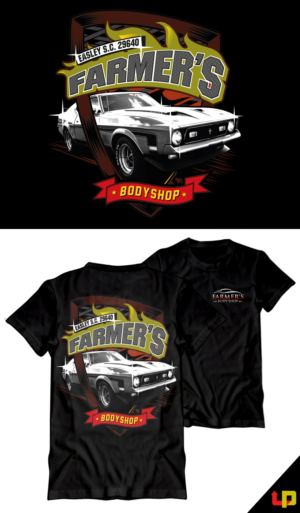 Diseño de Camiseta por Uprinteez para Jim Yarger's Body Shop | Diseño: #25290255