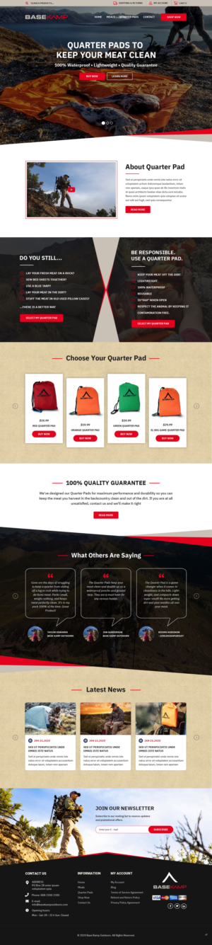 Web Design by pb for this project | Design #25290510