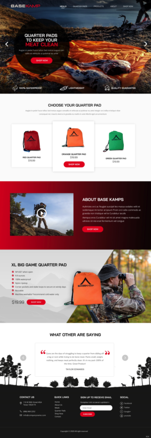 Web Design by pb for this project | Design: #25290513