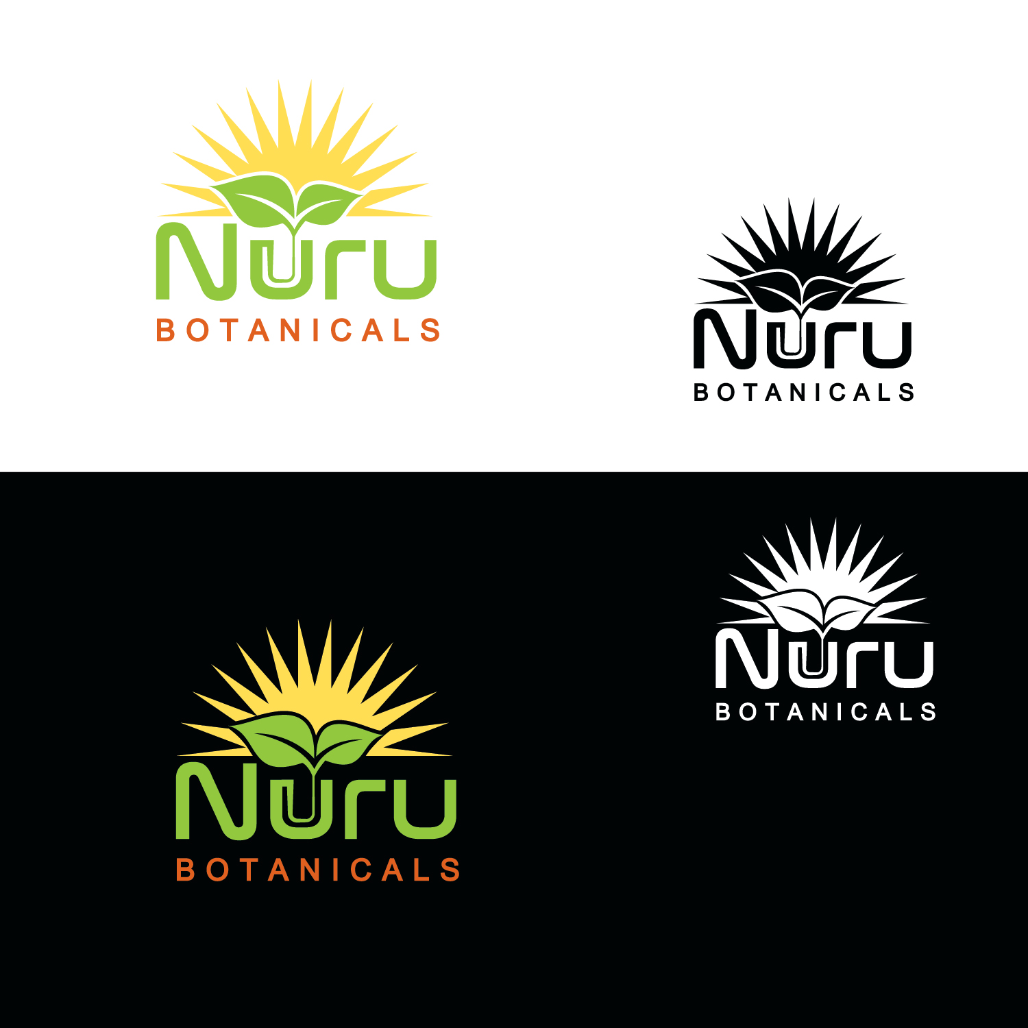 Logo Design by emptyboxgraphics for Nuru Botanicals | Design #25294654