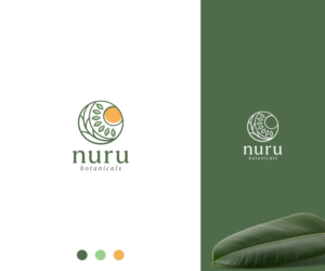 Nuru Botanicals  | Logo Design by GBDESIGN
