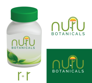 Nuru Botanicals  | Diseño de Logo por Juli creation