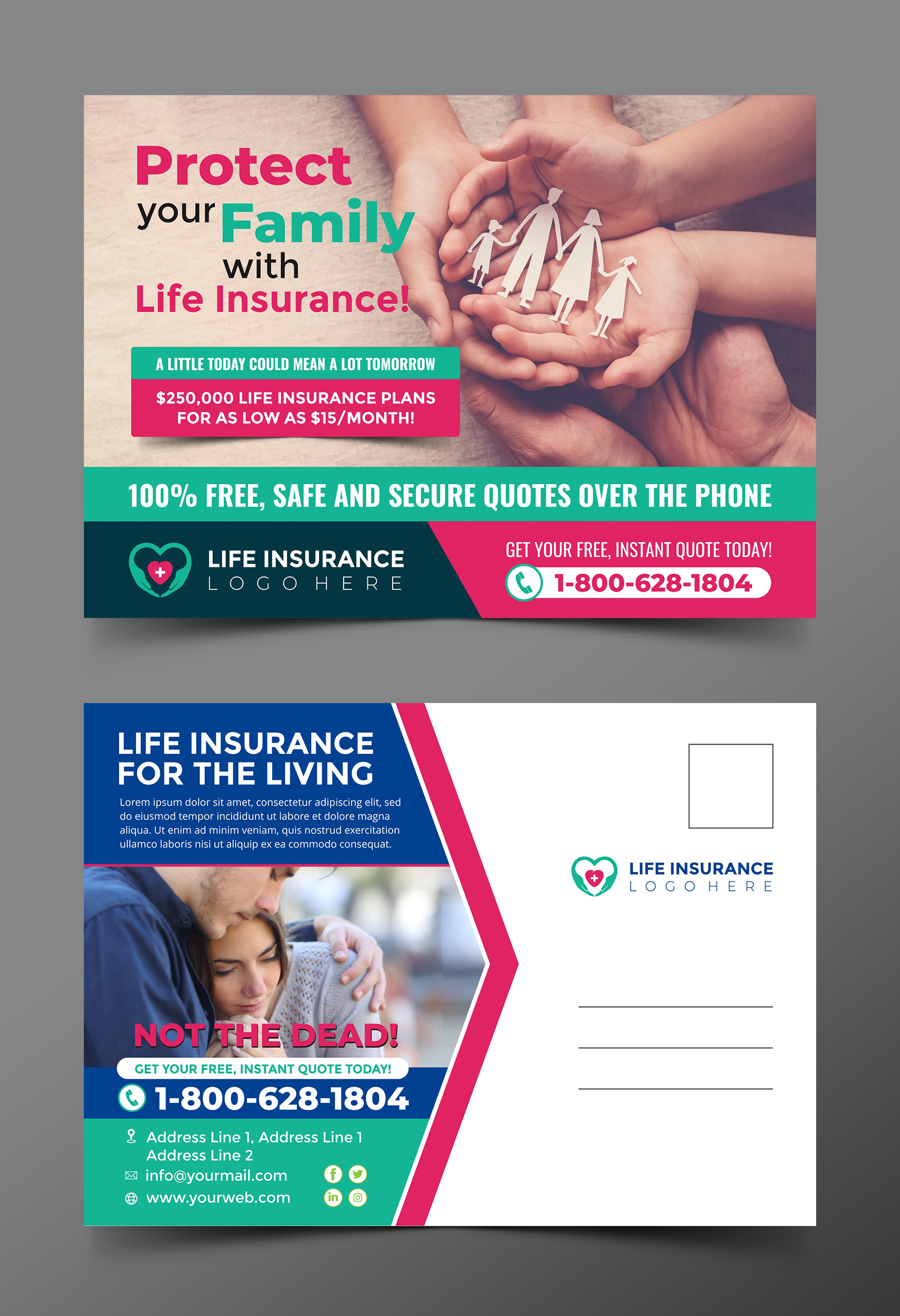 Postcard Design by ecorokerz for this project | Design #25290178