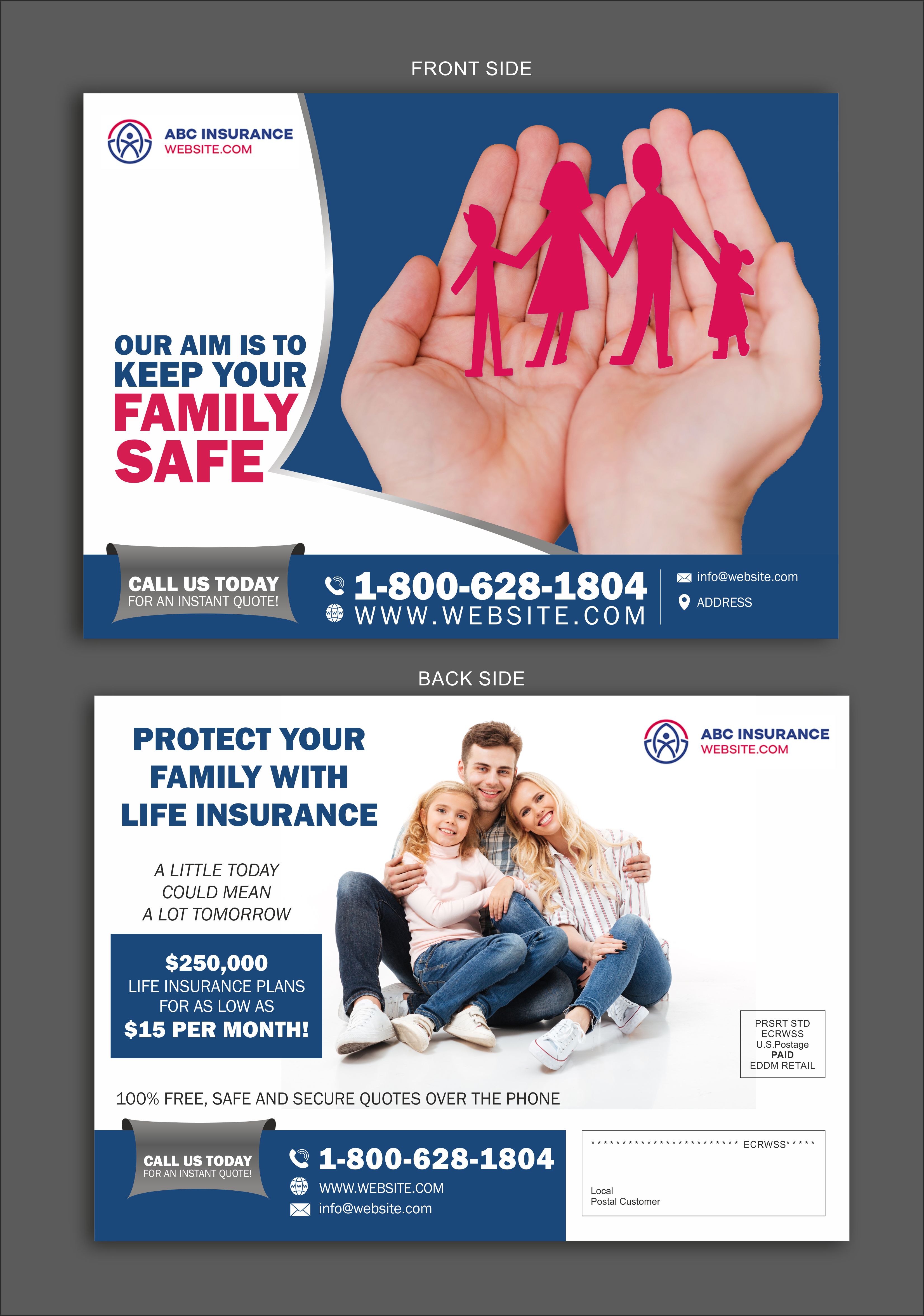 Postcard Design by Fine Graphics House for this project | Design #25316435