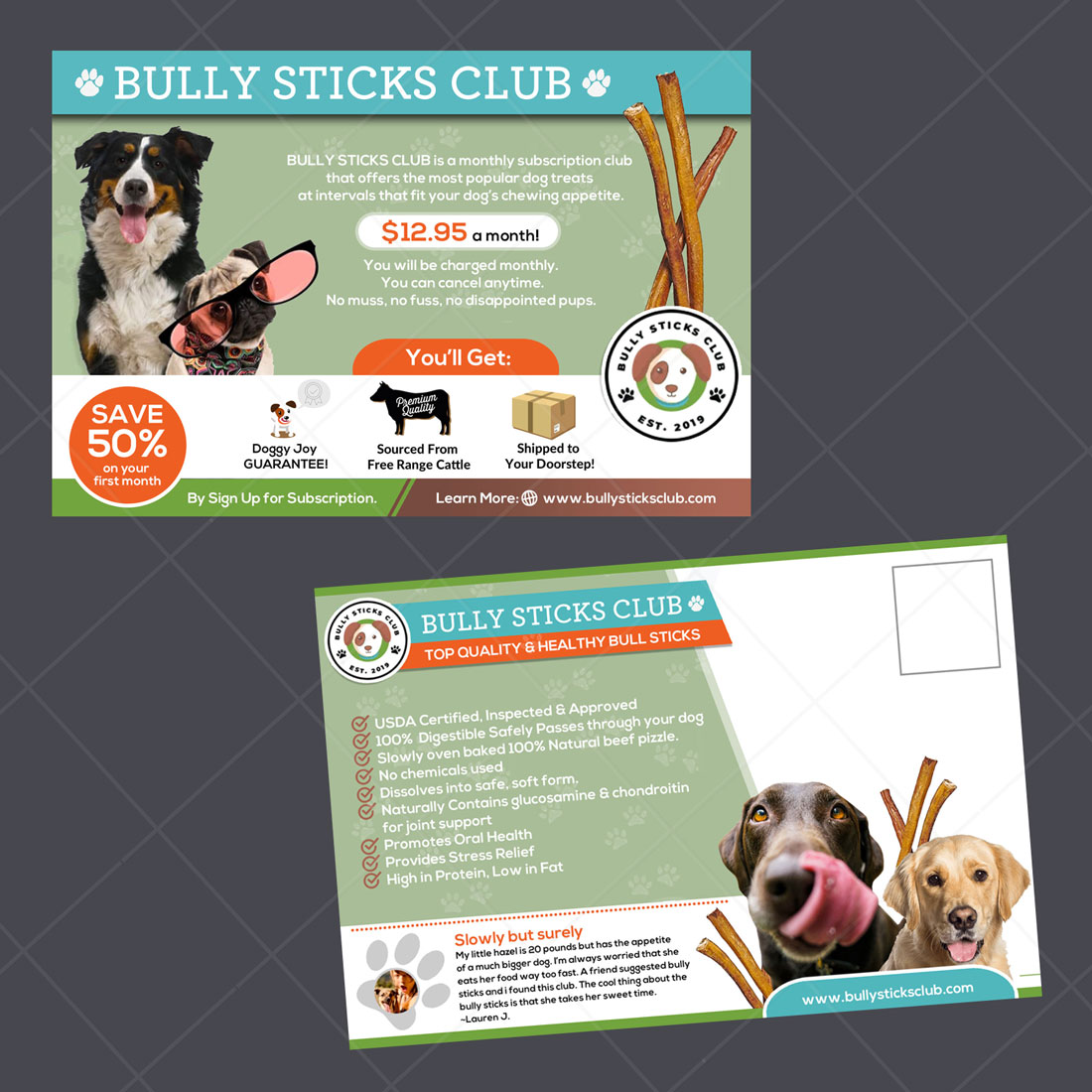 Postcard Design by DA. for this project | Design #25298431